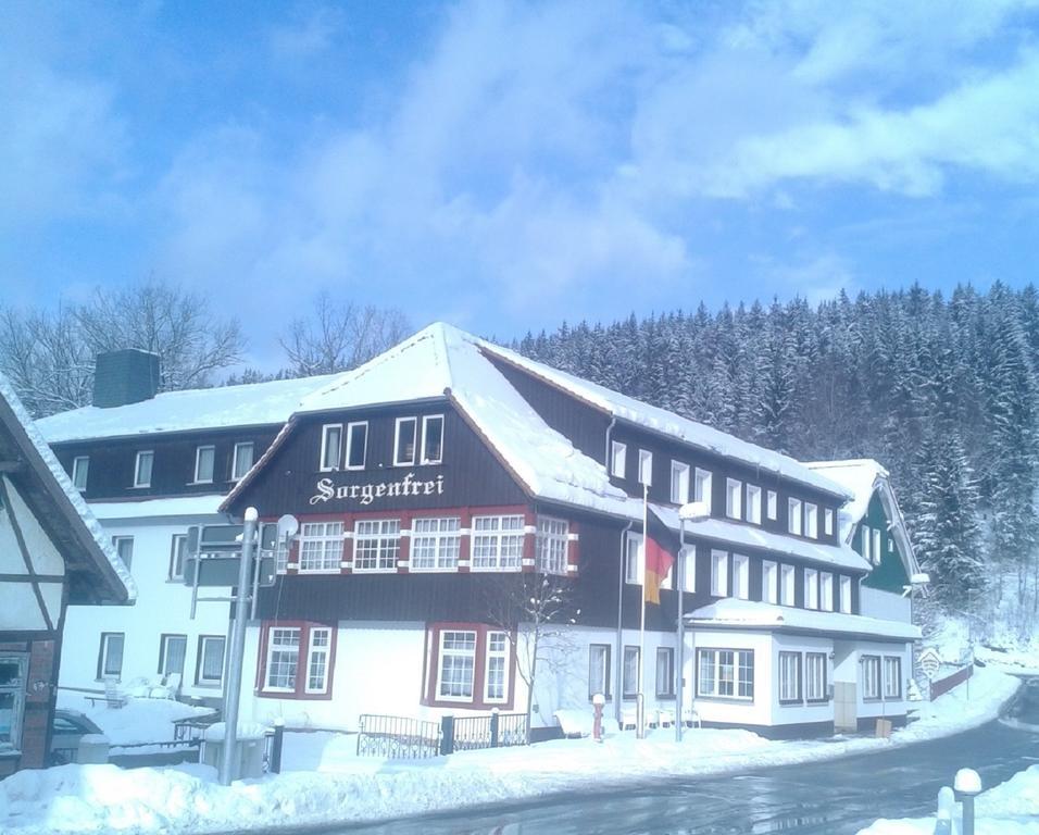 Ostalgie Ferienheim Sorgenfrei Hotel Exterior foto