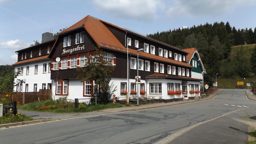 Ostalgie Ferienheim Sorgenfrei Hotel Exterior foto